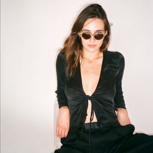 Realisation par bianca top in black